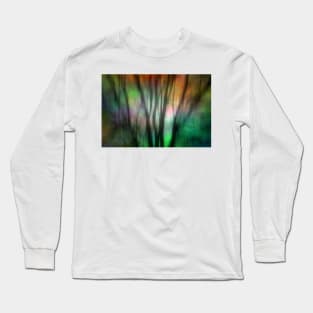 Abstract Winter Trees Long Sleeve T-Shirt